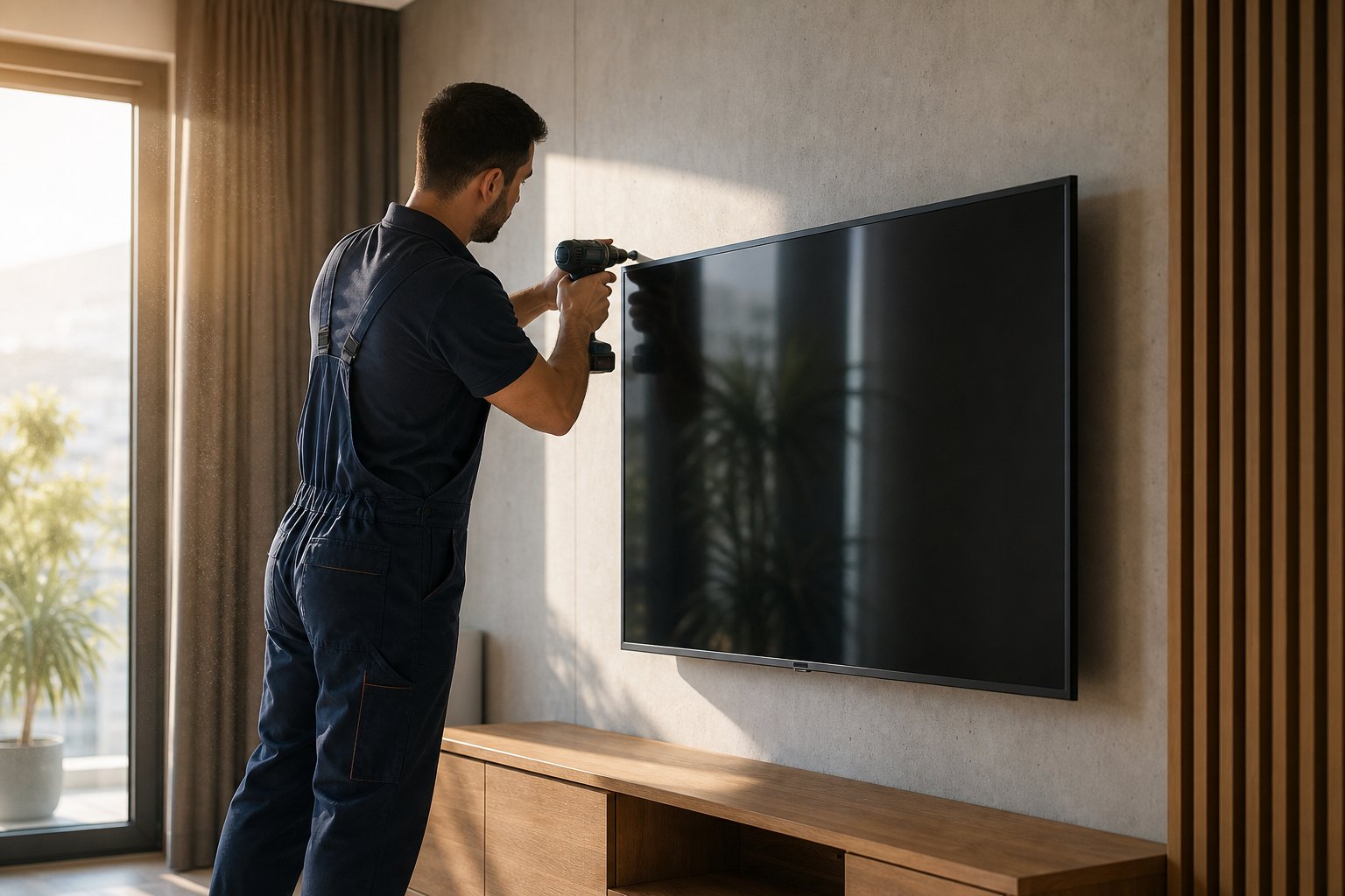 Duvara TV montajı hizmeti - Uyducu Teknik Servis, İstanbul